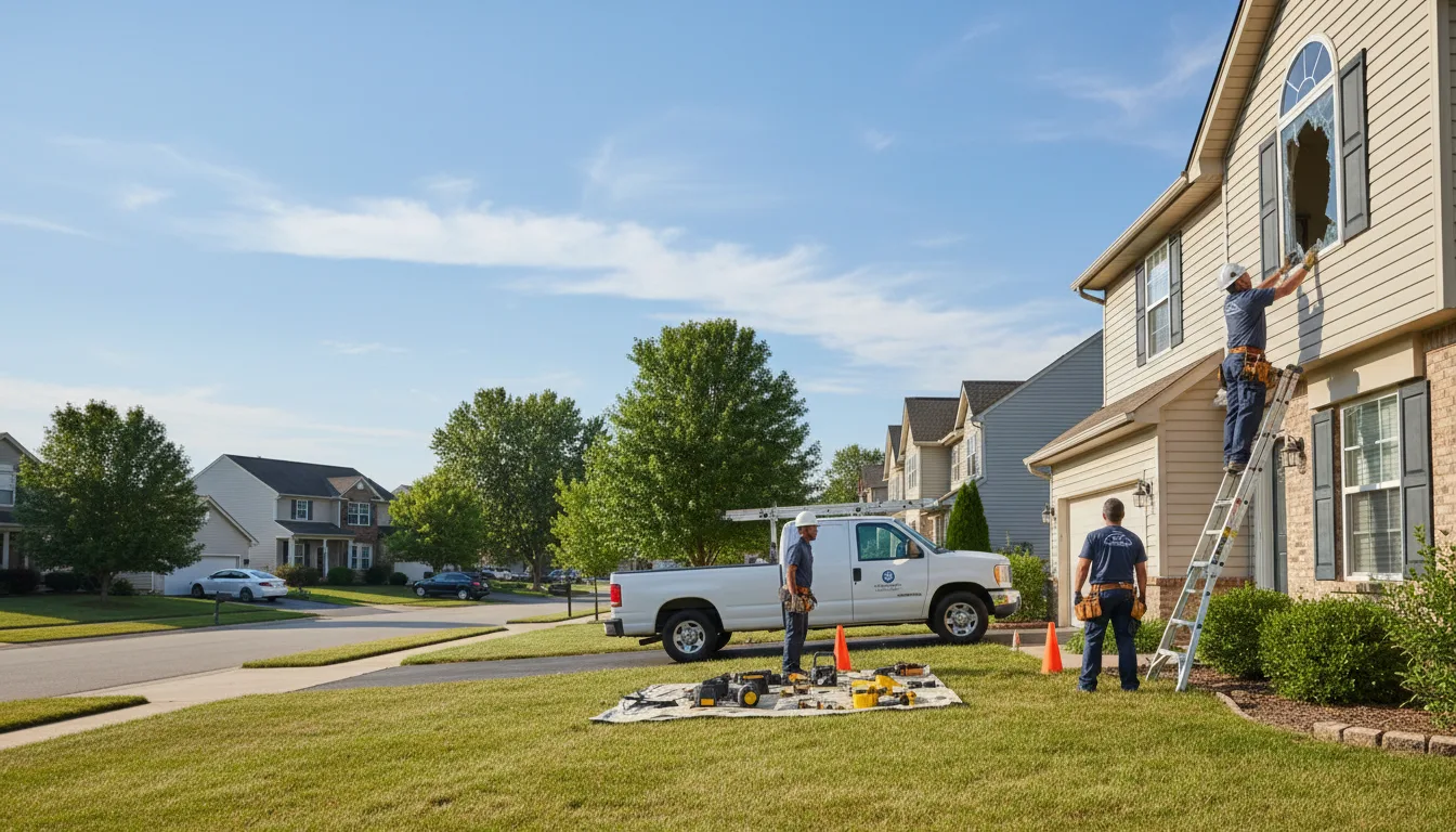 Expert window installer providing residential service in Jermyn, TX